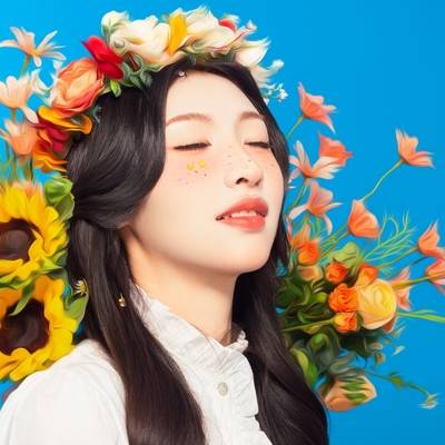 森系模特