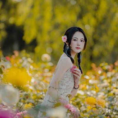 森系模特