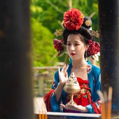 汉服模特