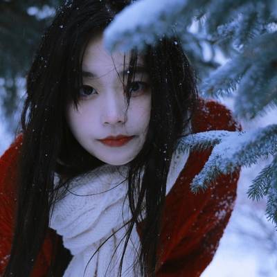 森系模特