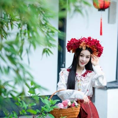 森系模特