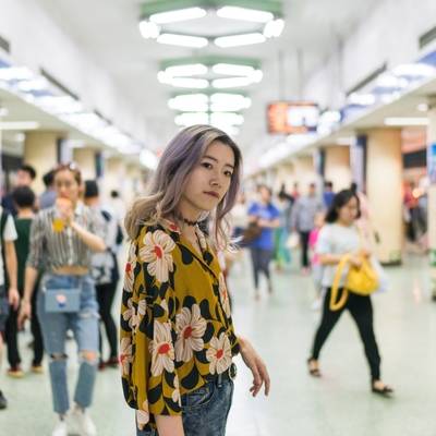 少女模特