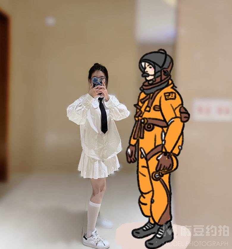 妆容模特