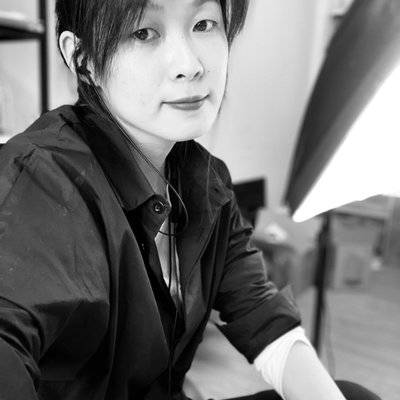 黑白模特