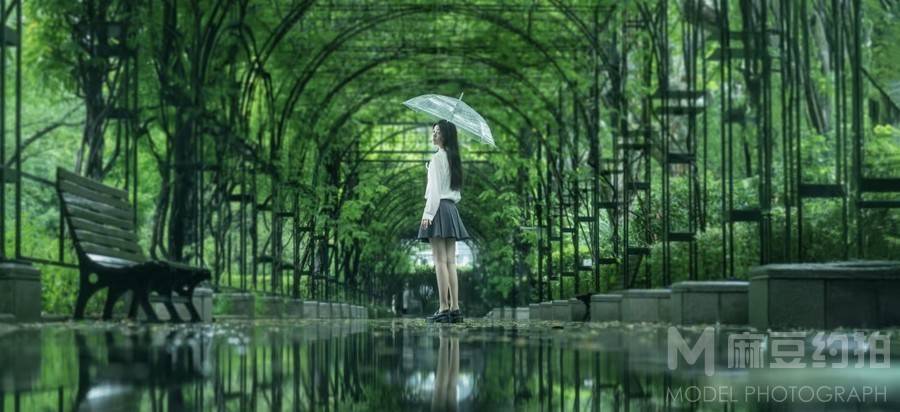 森系模特