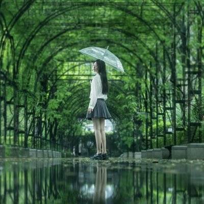 森系模特