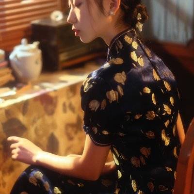 旗袍模特
