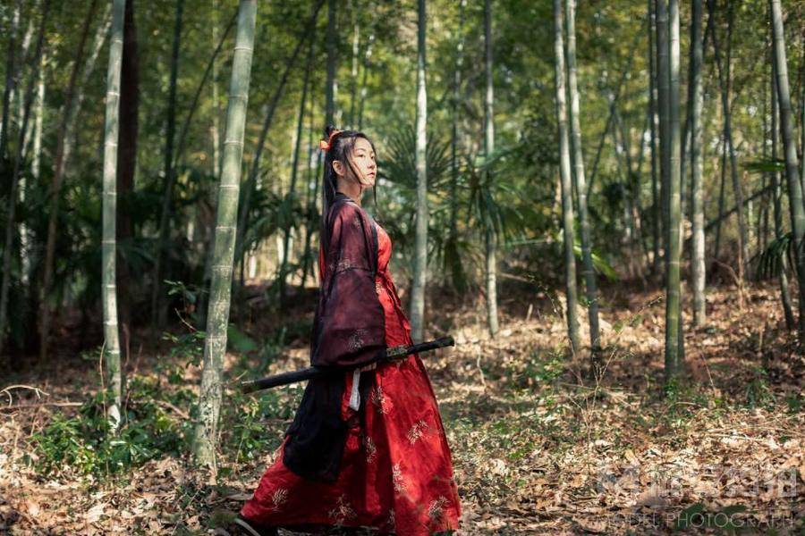 汉服模特