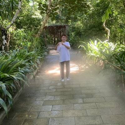 黑白模特