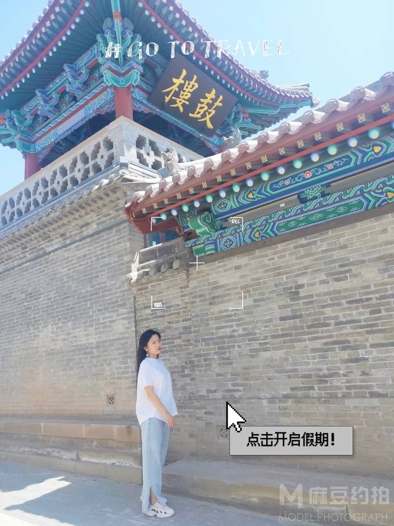 黑白模特