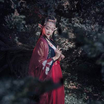 汉服模特