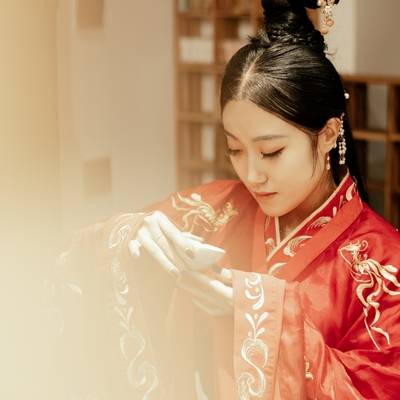 汉服模特