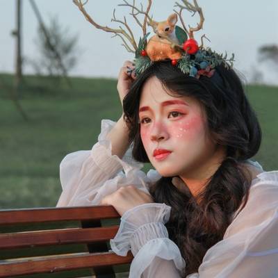 森系模特
