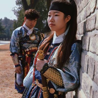汉服模特