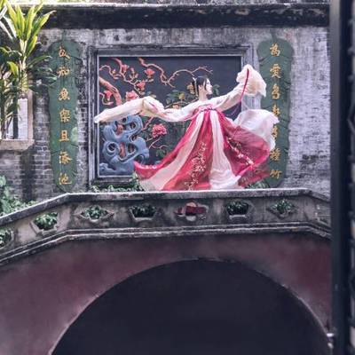 汉服模特