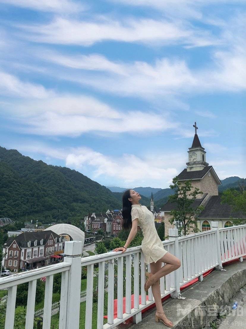 森系模特