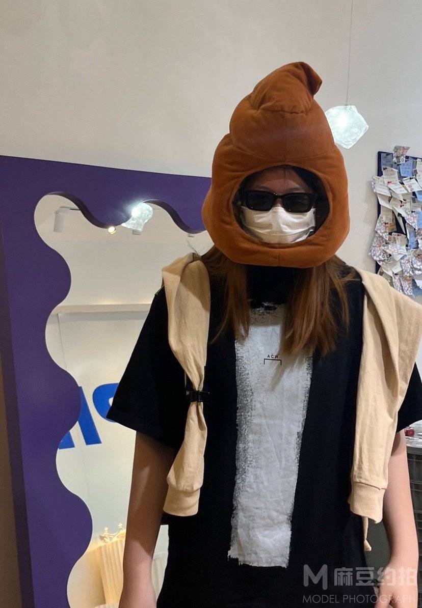 黑白模特