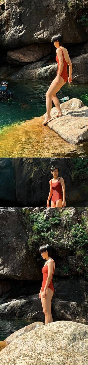 黑白模特