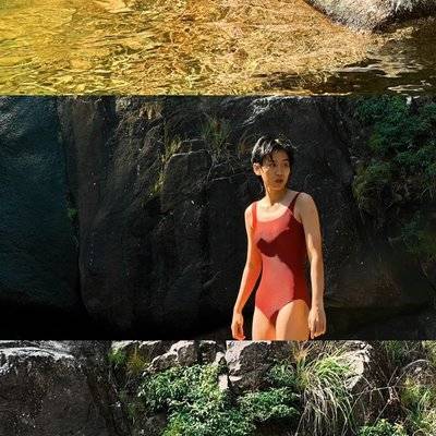 黑白模特