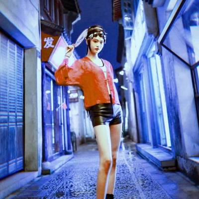 汉服模特