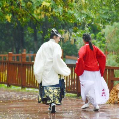 汉服模特