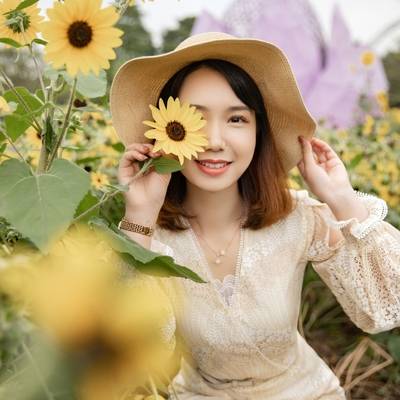 森系模特
