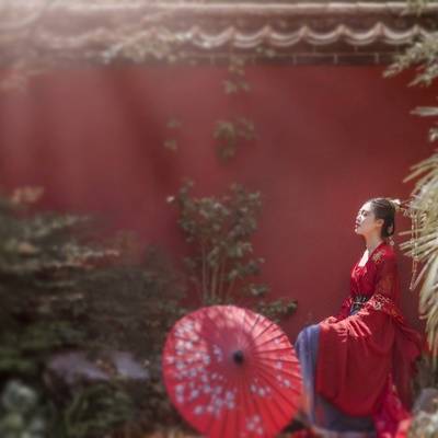 汉服模特