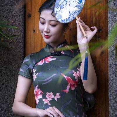 旗袍模特