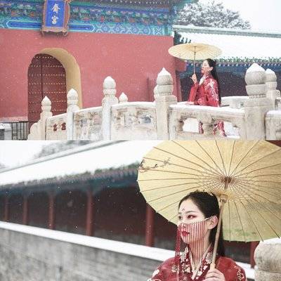 汉服模特