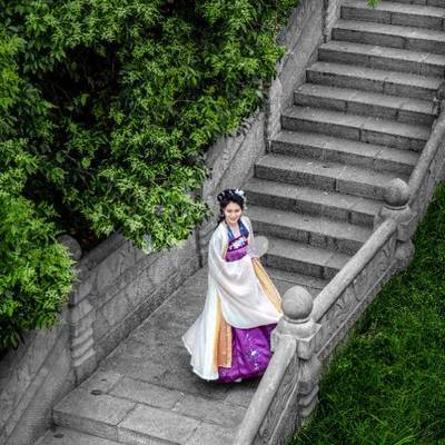 汉服模特