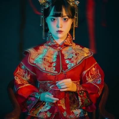 汉服模特