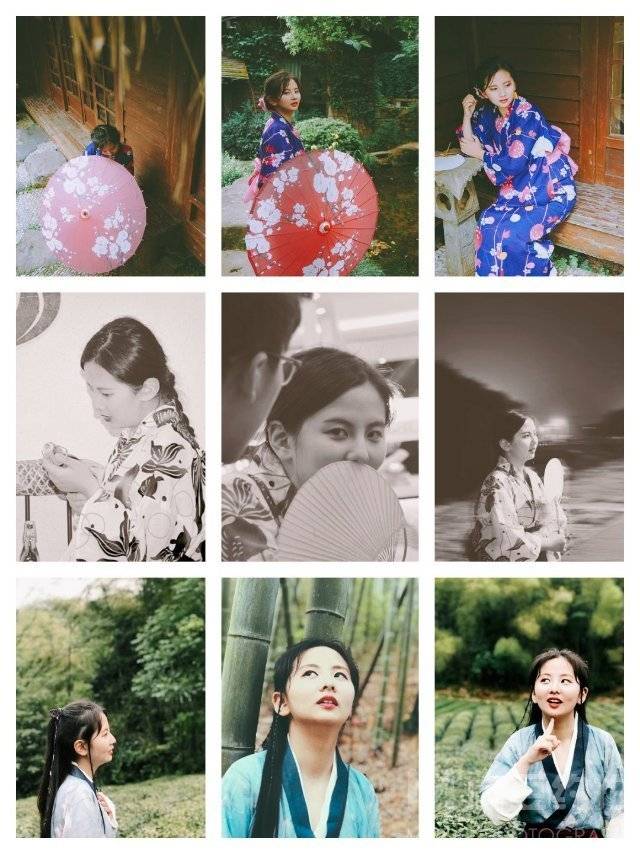 汉服模特
