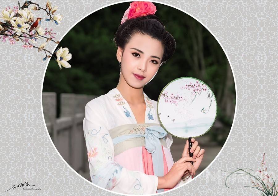 汉服模特
