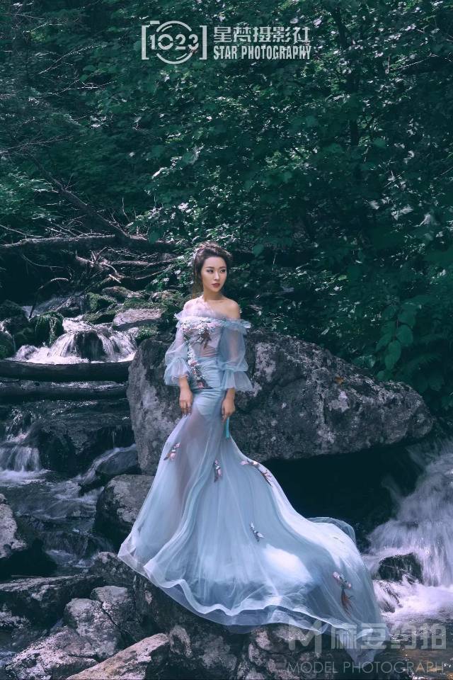 森系模特