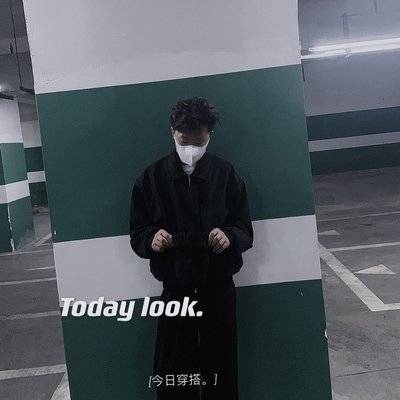 黑白模特