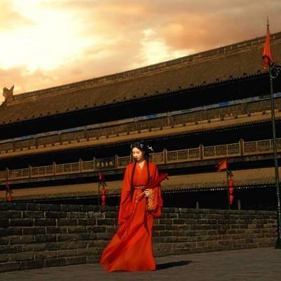 汉服模特