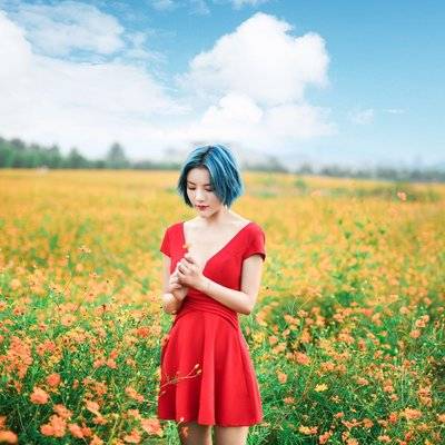 汉服模特