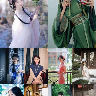 汉服模特