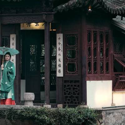 汉服模特