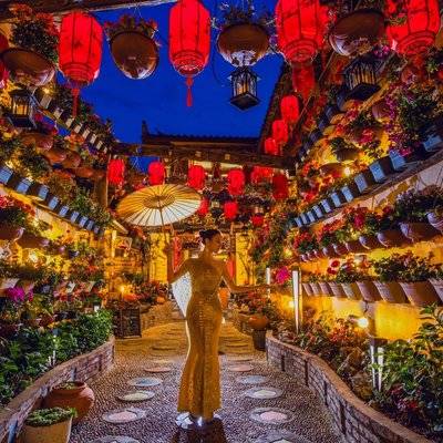 时尚模特
