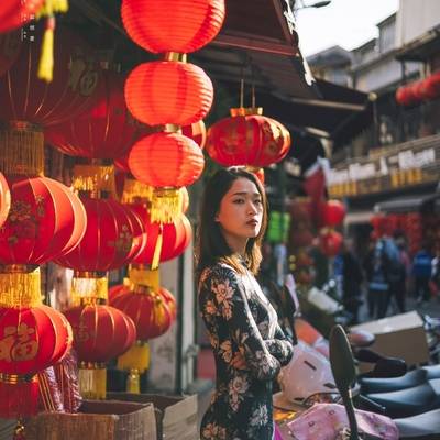 复古模特