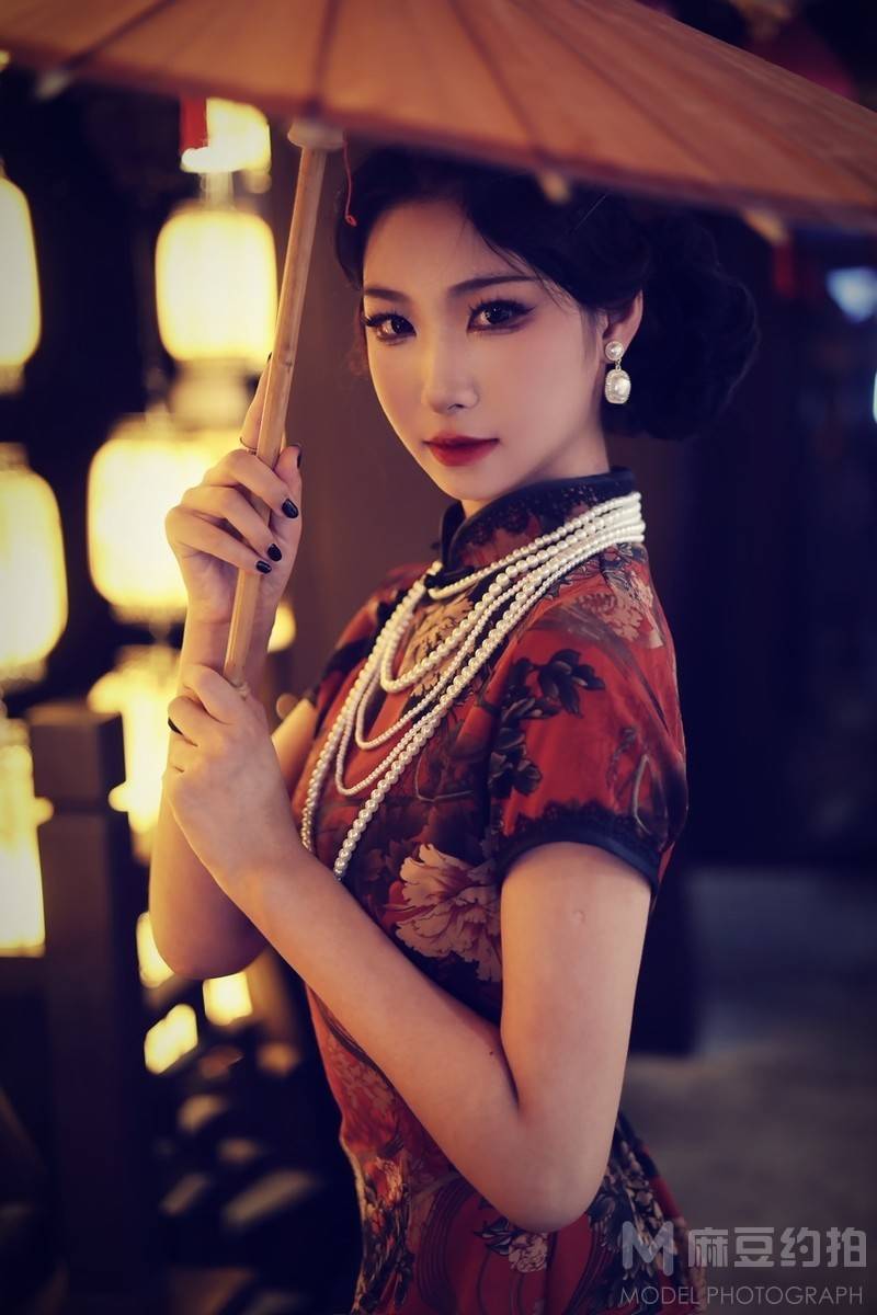 旗袍模特