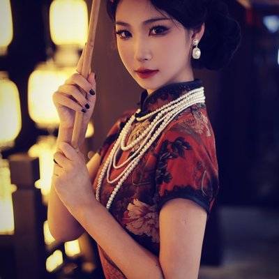 旗袍模特