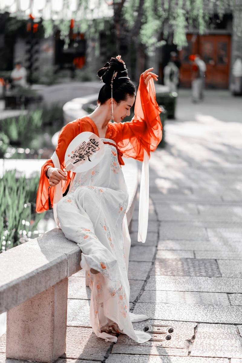 汉服模特