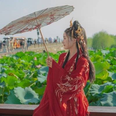汉服模特
