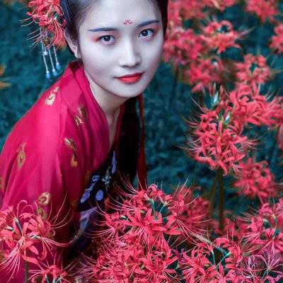 汉服模特