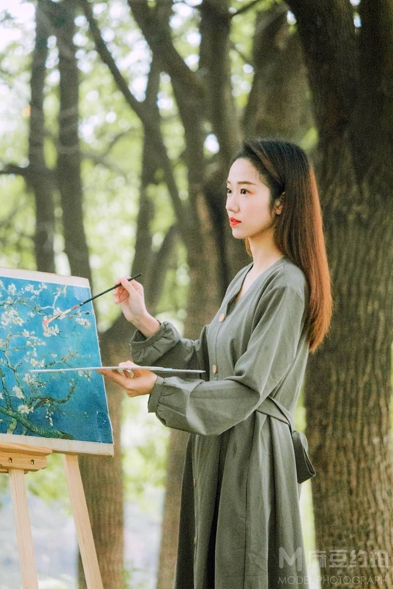 森系模特
