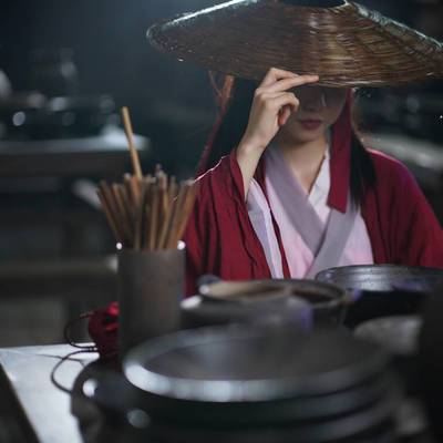 汉服模特