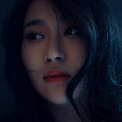 黑白模特