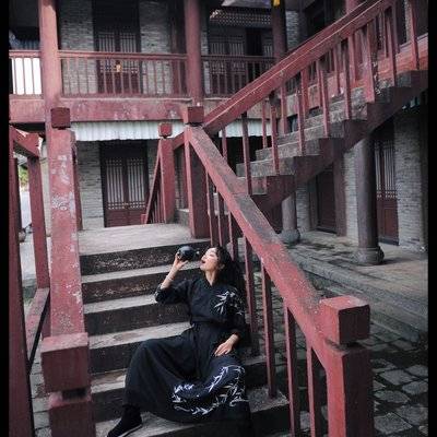 汉服模特